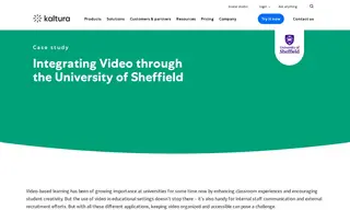 Preview of the University of Sheffield Case Study