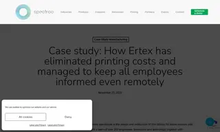 Preview of the Ertex International Case Study