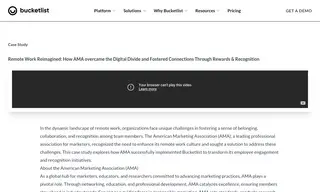 Preview of the American Marketing Association Case Study