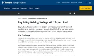 Preview of the Bay & Bay Transportation Case Study