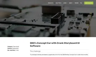 Preview of the QNX Bentley Case Study