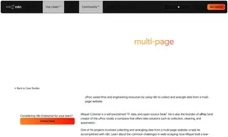 Preview of the uProc Case Study
