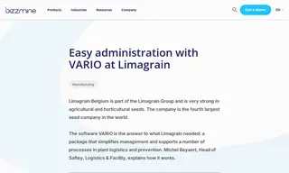 Preview of the Limagrain Belgium Case Study