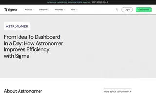 Preview of the Astronomer Case Study