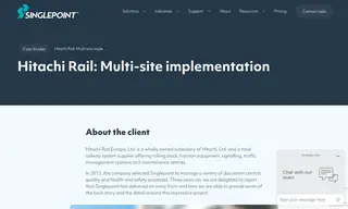 Preview of the Hitachi Rail Case Study
