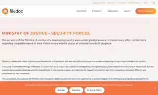 Preview of the Ministry of Justice Security Forces Case Study