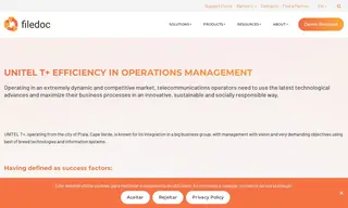 Preview of the Unitel T+ Case Study