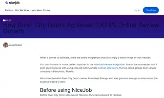 Preview of the River City Doors Case Study