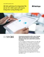 Preview of the SB C&S Corp. Case Study