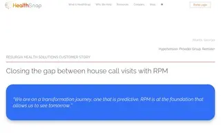 Preview of the Resurgia Health Solutions Case Study