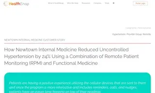 Preview of the Newtown Internal Medicine Case Study