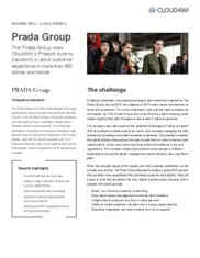 Preview of the Prada Group Case Study