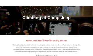 Preview of the Jeep Case Study