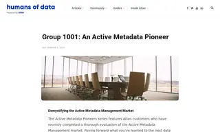 Preview of the Group 1001 Case Study