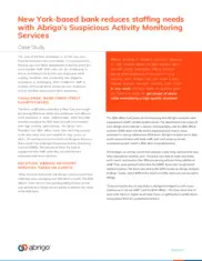 Preview of the New York-Based Bank Case Study