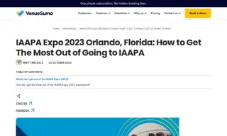 Preview of the IAAPA Expo Case Study