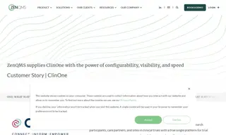 Preview of the ClinOne Case Study