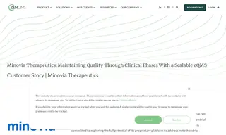 Preview of the Minovia Therapeutics Case Study