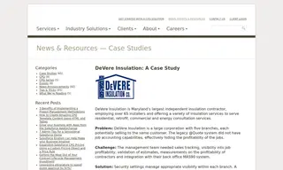 Preview of the DeVere Insulation Case Study