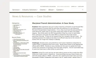 Preview of the Maryland Transit Administration Case Study