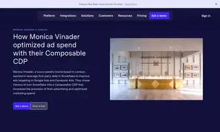 Preview of the Monica Vinader Case Study