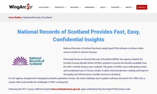 Preview of the National Records of Scotland Case Study