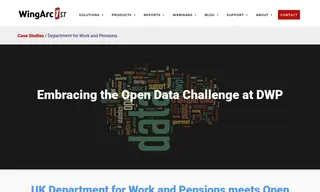 Preview of the Department for Work and Pensions Case Study