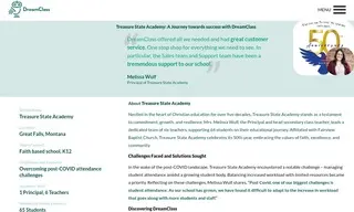 Preview of the Treasure State Academy Case Study