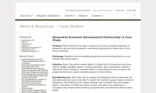 Preview of the Alexandria Economic Development Partnership Case Study
