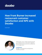 Preview of the Front Burner Case Study
