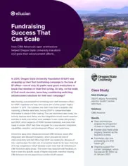Preview of the Oregon State University Foundation Case Study