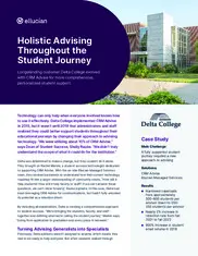 Preview of the Delta College Case Study