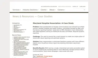 Preview of the Maryland Hospital Association Case Study