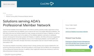 Preview of the American Diabetes Association Case Study