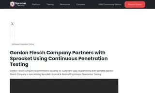 Preview of the Gordon Flesch Company Case Study