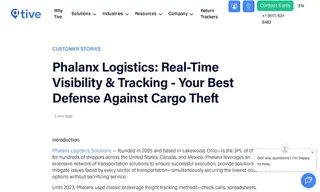 Preview of the Phalanx Logistics Solutions Case Study