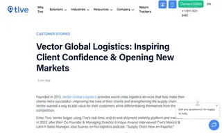 Preview of the Vector Global Logistics Case Study