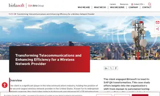 Preview of the Wireless Network Provider Case Study