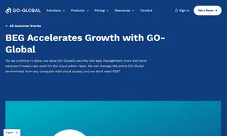 Preview of the BEG Support Informatica Case Study