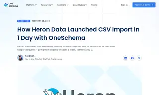 Preview of the Heron Case Study