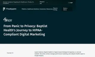 Preview of the Baptist Health Case Study