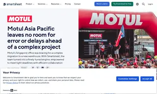 Preview of the Motul Asia Pacific Case Study
