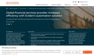 Preview of the Global Financial Services Providing Company Case Study