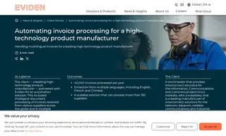 Preview of the High-Technology Product Manufacturing Company Case Study