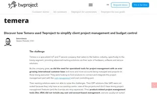 Preview of the Temera Case Study