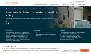 Preview of the Global Leader in Rapid, Reliable, Time-Definite Delivery Providing Company Case Study
