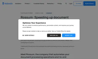 Preview of the Rossum Case Study