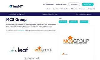 Preview of the MCS Group Case Study