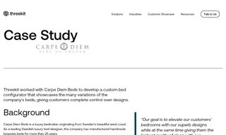 Preview of the Carpe Diem Beds Case Study
