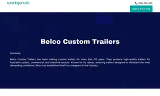Preview of the Belco Custom Trailers Case Study